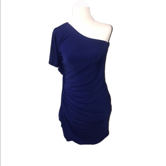 Royal Blue off the Shoulder mini d… - Picture 1 of 8